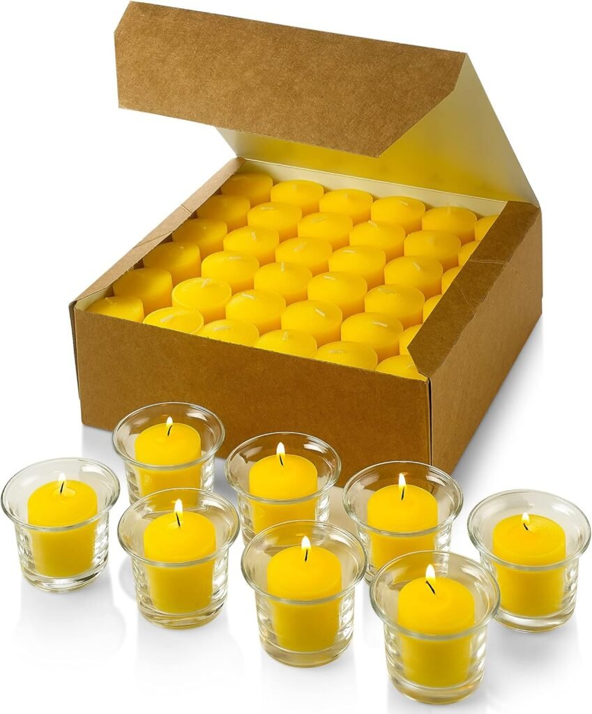 72 velas de citronela