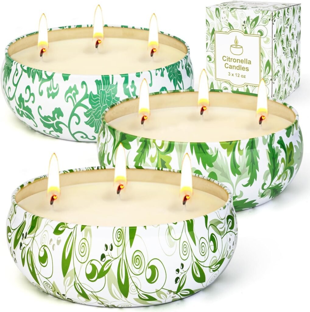 velas de citronela de larga duración